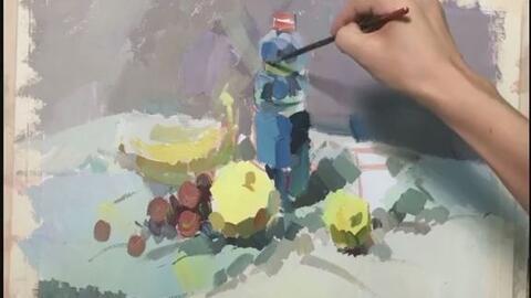 美术水粉视频,跟随视频探索色彩魅力